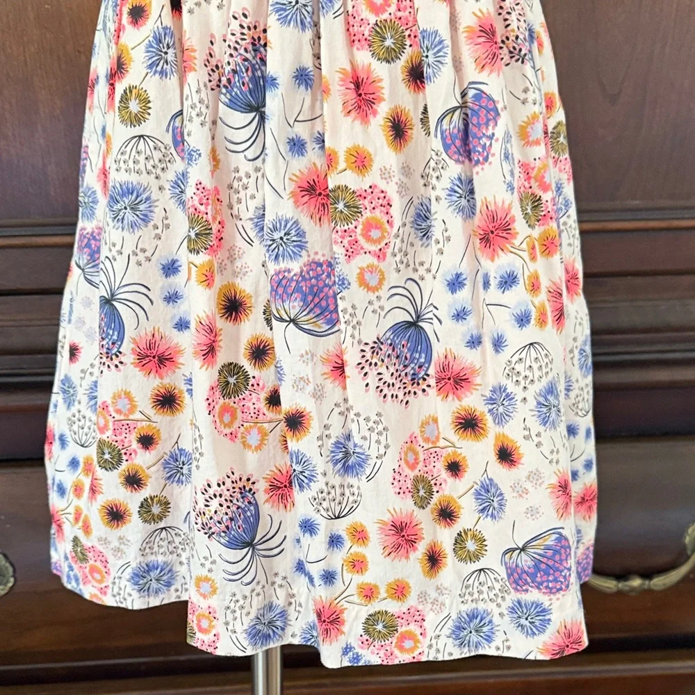 Tea Collection Floral Dress & Bloomers Set 18-24M Baby Girl Cotton EUC